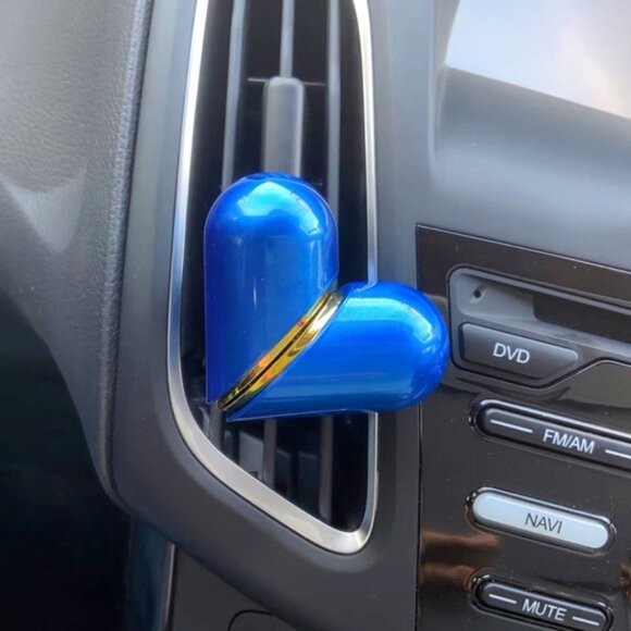 π Heart-Shaped Car Air Freshener β Ocean Scent | Brand New - Picture 5 of 5